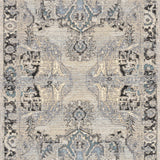 Loloi Mika Grey / Blue Rug RUGS - synthetic Loloi