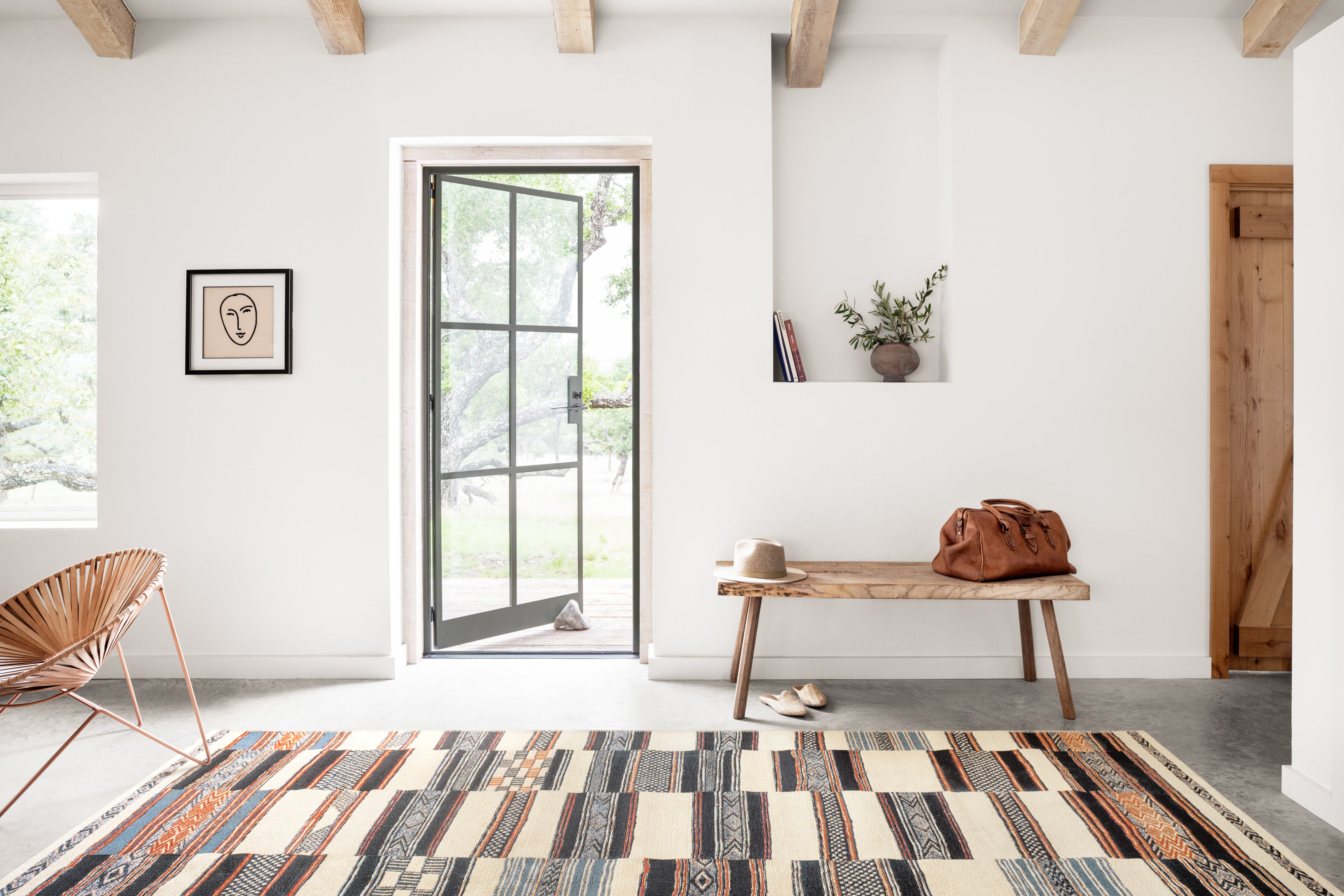 Loloi Mika Ivory / Multi Rug RUGS - synthetic Loloi
