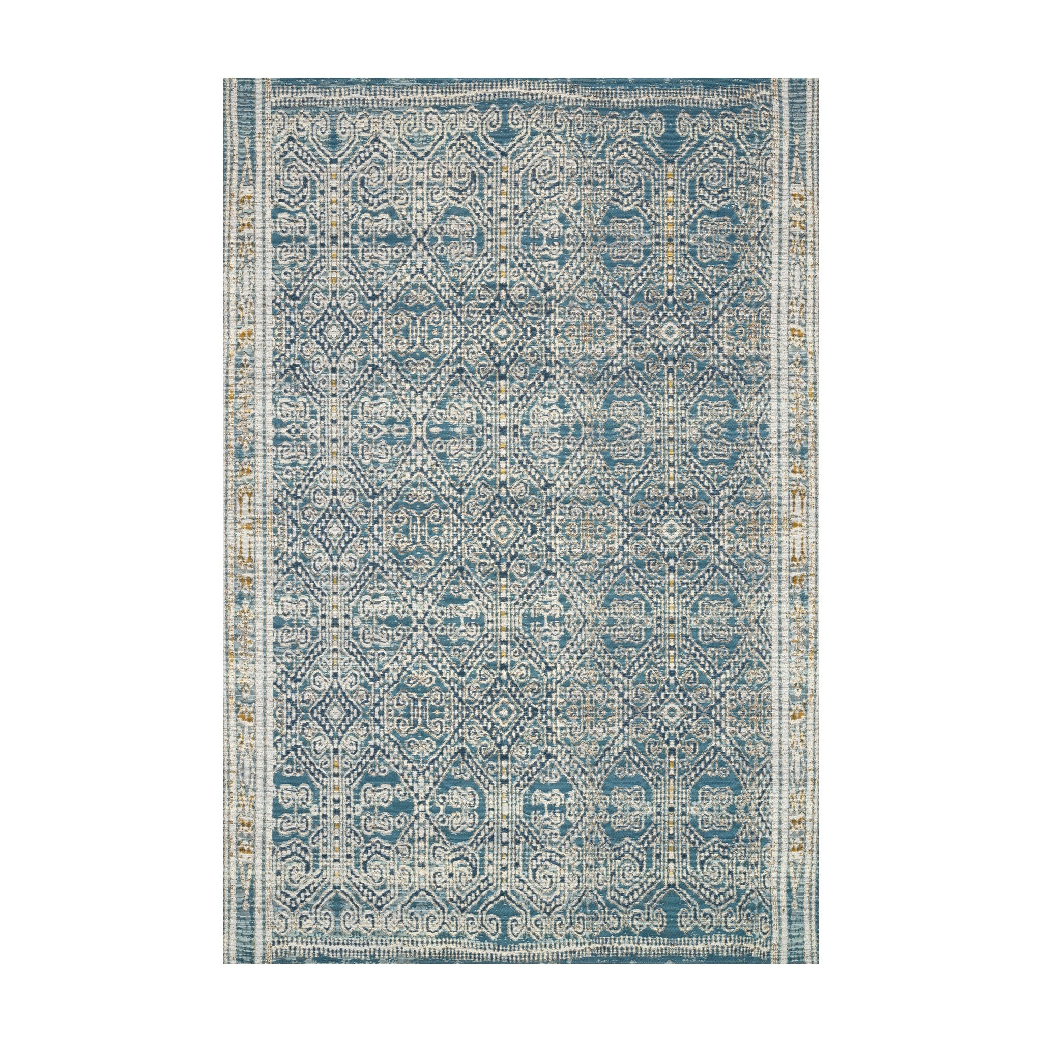 Loloi Mika Ocean Rug RUGS - synthetic Loloi 18" x 18"
