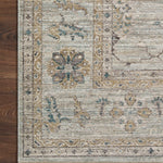 Joanna Gaines x Loloi Millie Sky / Gold Rug RUGS - synthetic Loloi