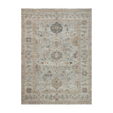 Joanna Gaines x Loloi Millie Sky / Gold Rug RUGS - synthetic Loloi 18" x 18"