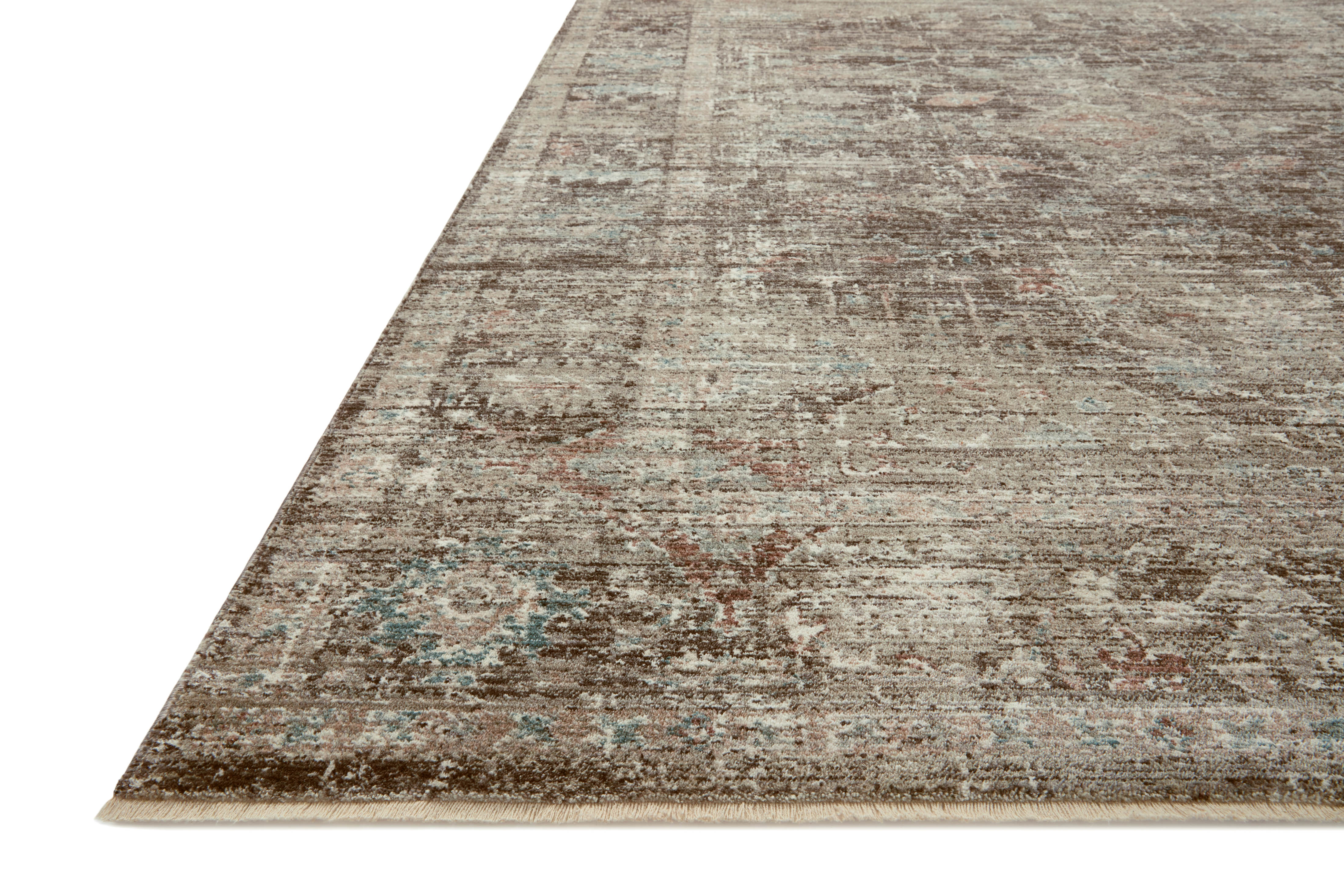 Joanna Gaines x Loloi Millie Charcoal / Dove Rug RUGS - synthetic Loloi