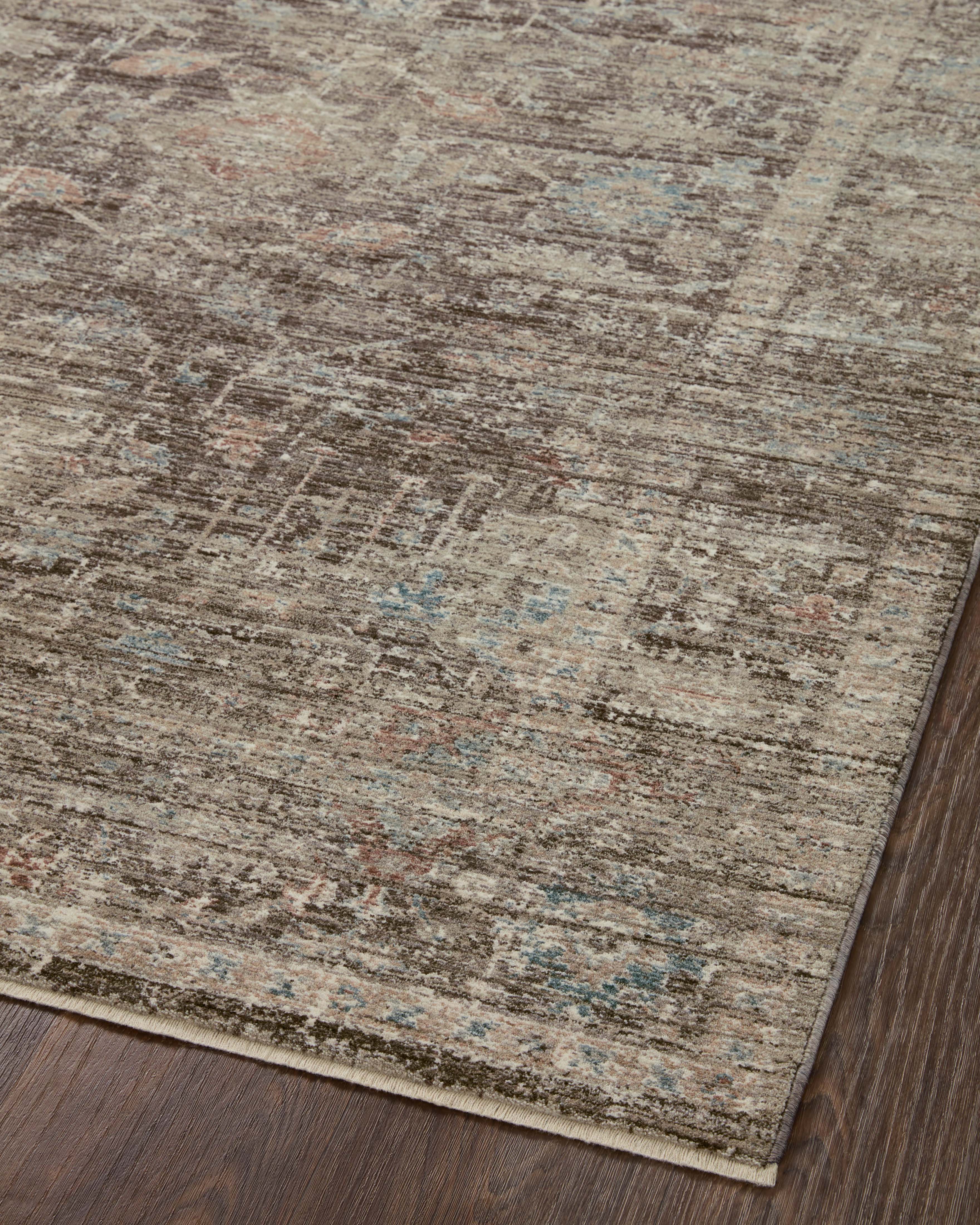 Joanna Gaines x Loloi Millie Charcoal / Dove Rug RUGS - synthetic Loloi