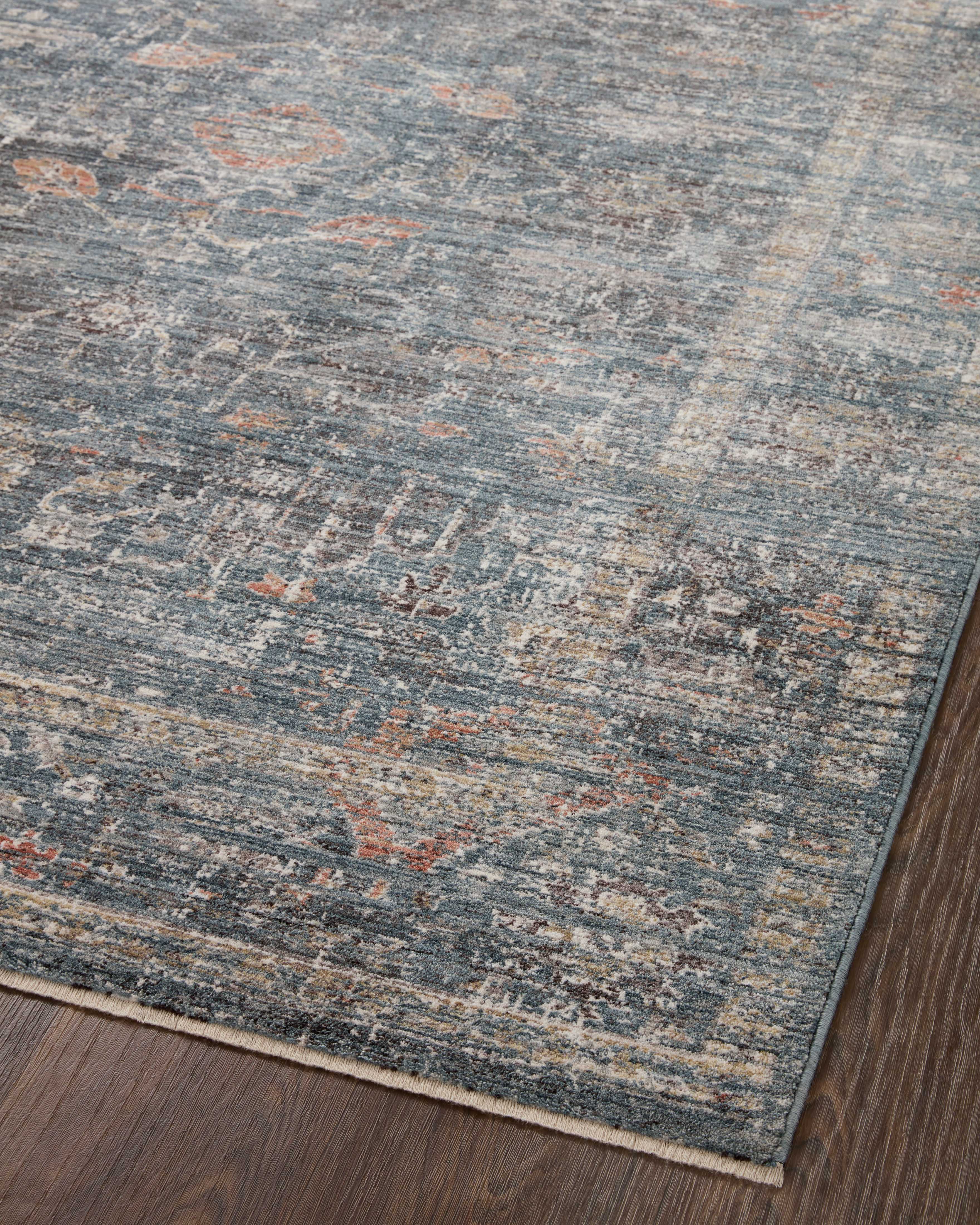 Joanna Gaines x Loloi Millie Denim / Multi Rug RUGS - synthetic Loloi