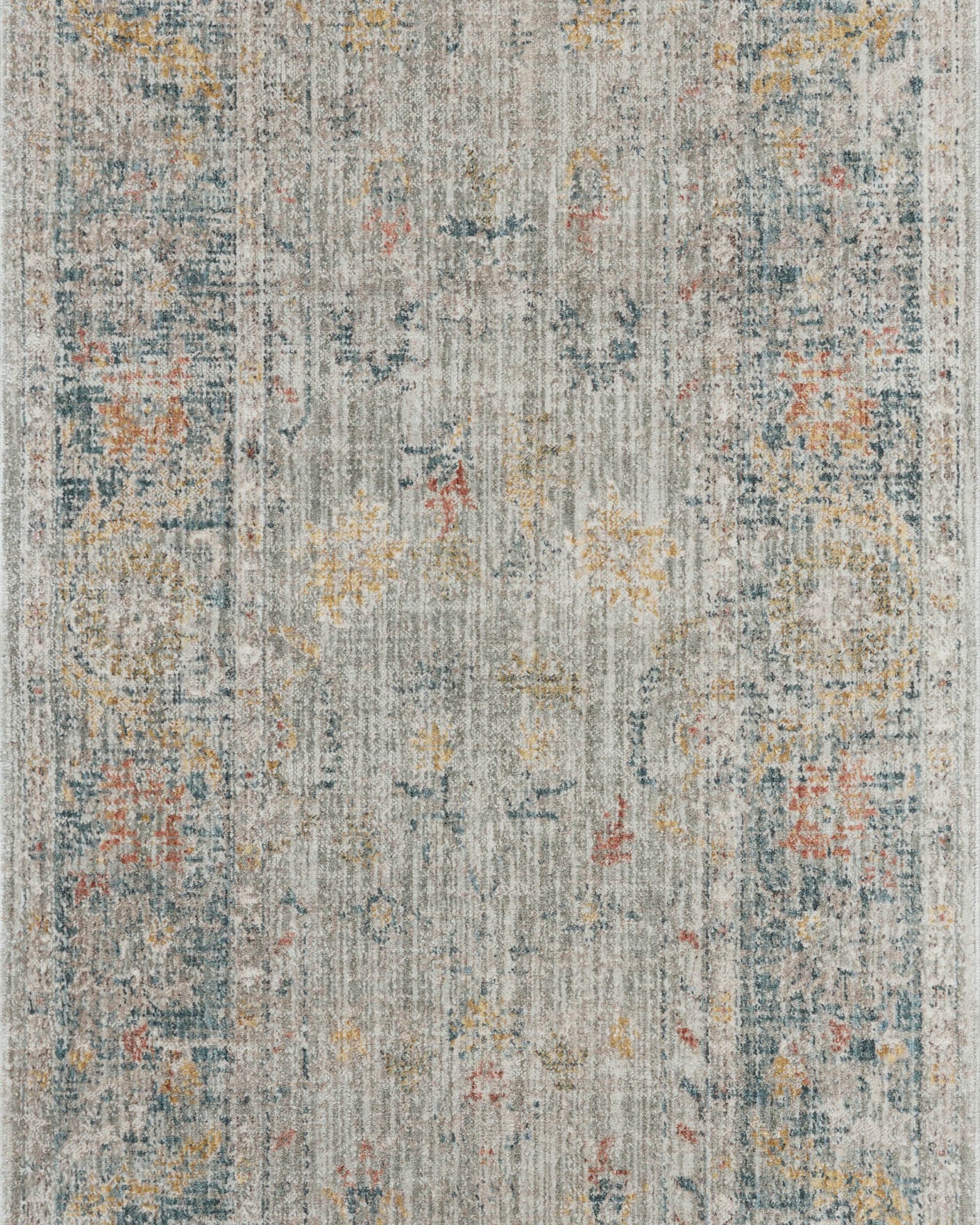 Magnolia Home by Joanna Gaines x Loloi Millie Slate / Multi Rug 0-patterned rugs Loloi