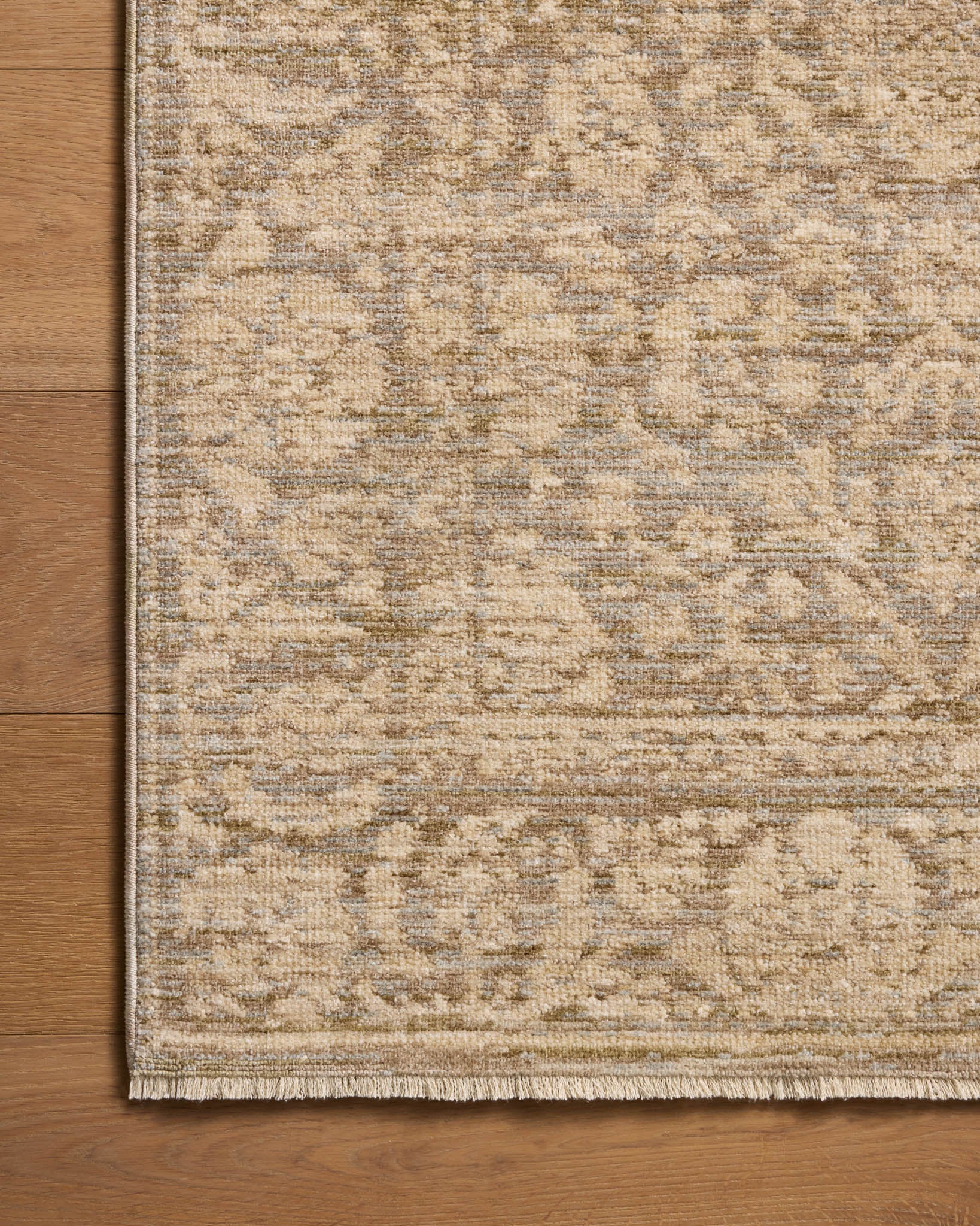 Chris Loves Julia x Loloi Miriam Slate / Natural Rug - Rug & Weave