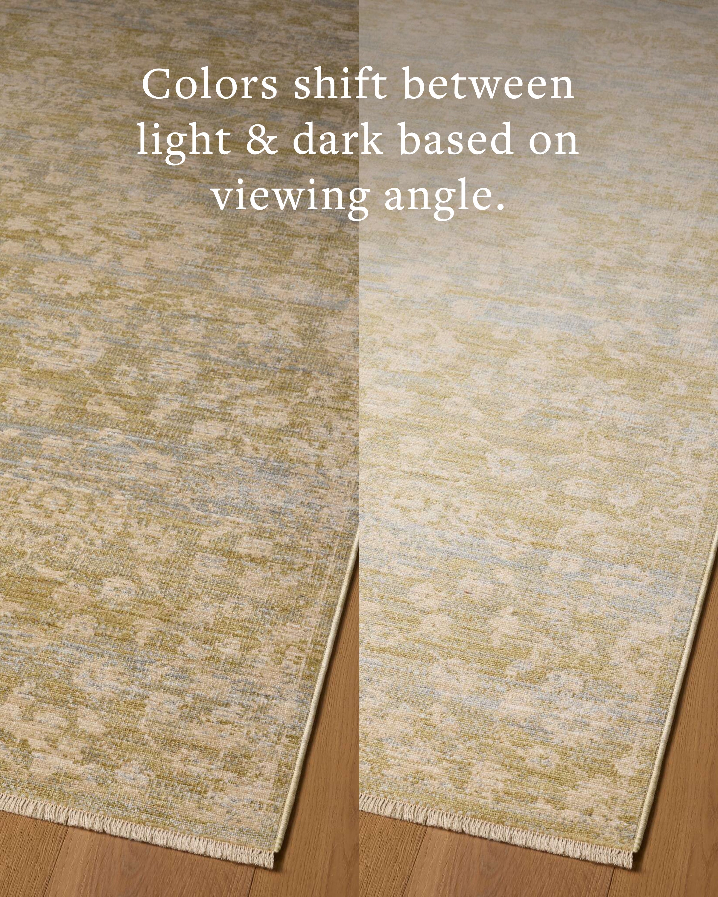 Chris Loves Julia x Loloi Miriam Moss / Sky Rug - Rug & Weave