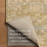 Chris Loves Julia x Loloi Miriam Moss / Sky Rug - Rug & Weave