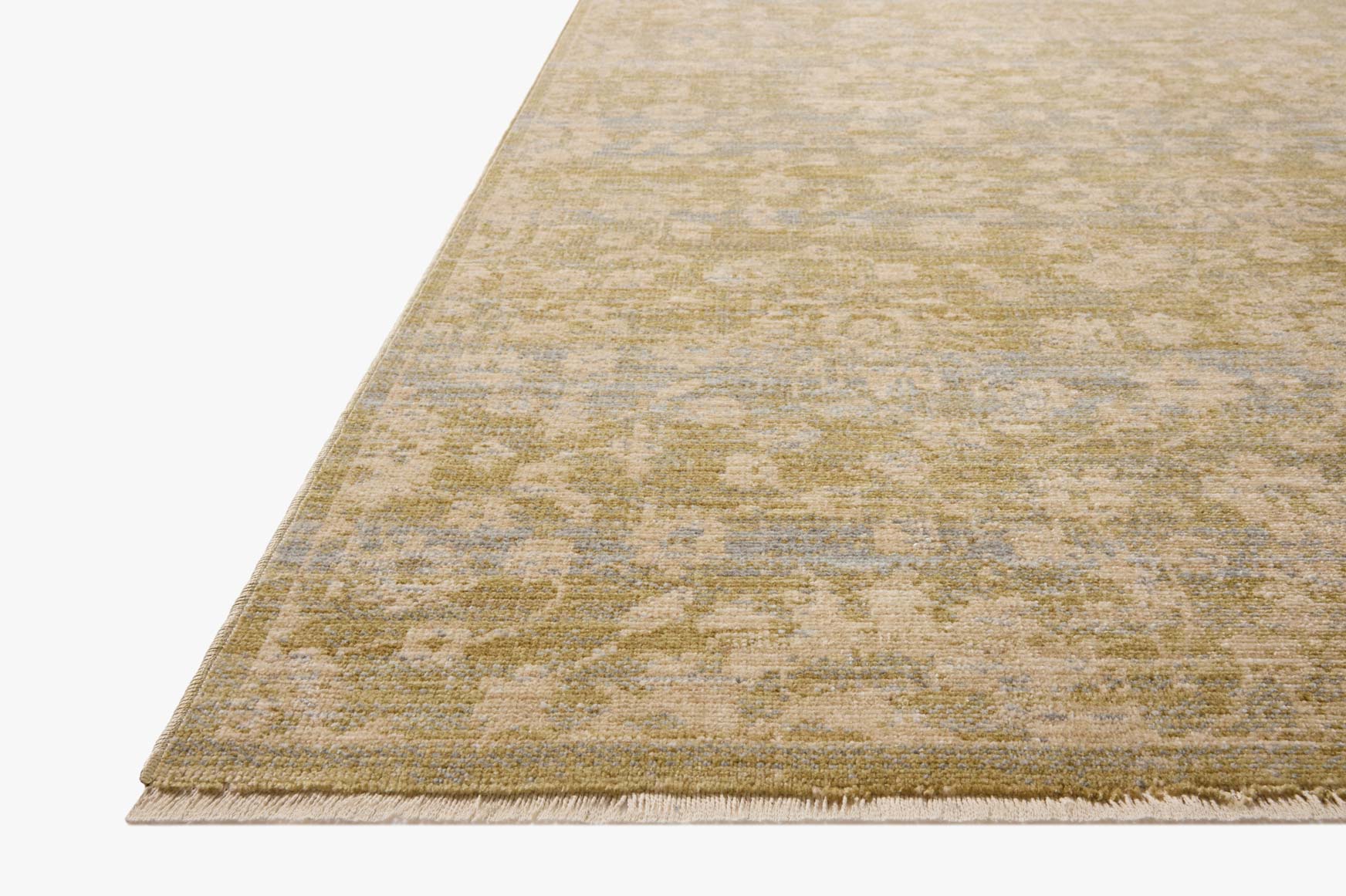 Chris Loves Julia x Loloi Miriam Moss / Sky Rug - Rug & Weave