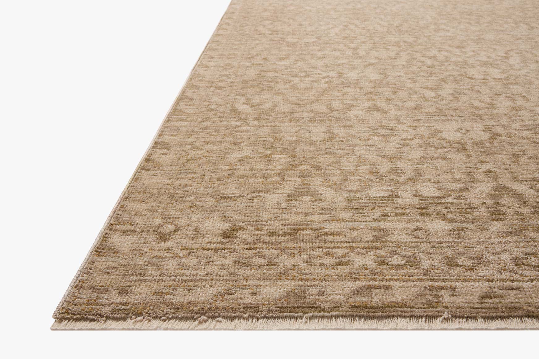 Chris Loves Julia x Loloi Miriam Olive / Khaki Rug - Rug & Weave