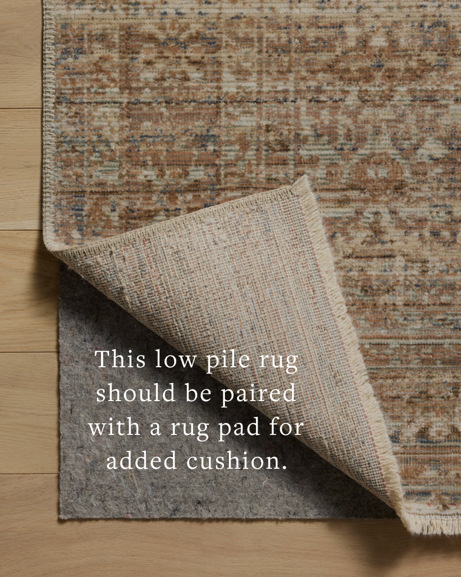 Amber Lewis x Loloi Molly Natural / Denim Rug 0-RUGS-patterned Loloi