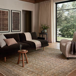 Amber Lewis x Loloi Molly Gold / Blue Rug 0-RUGS-patterned Loloi