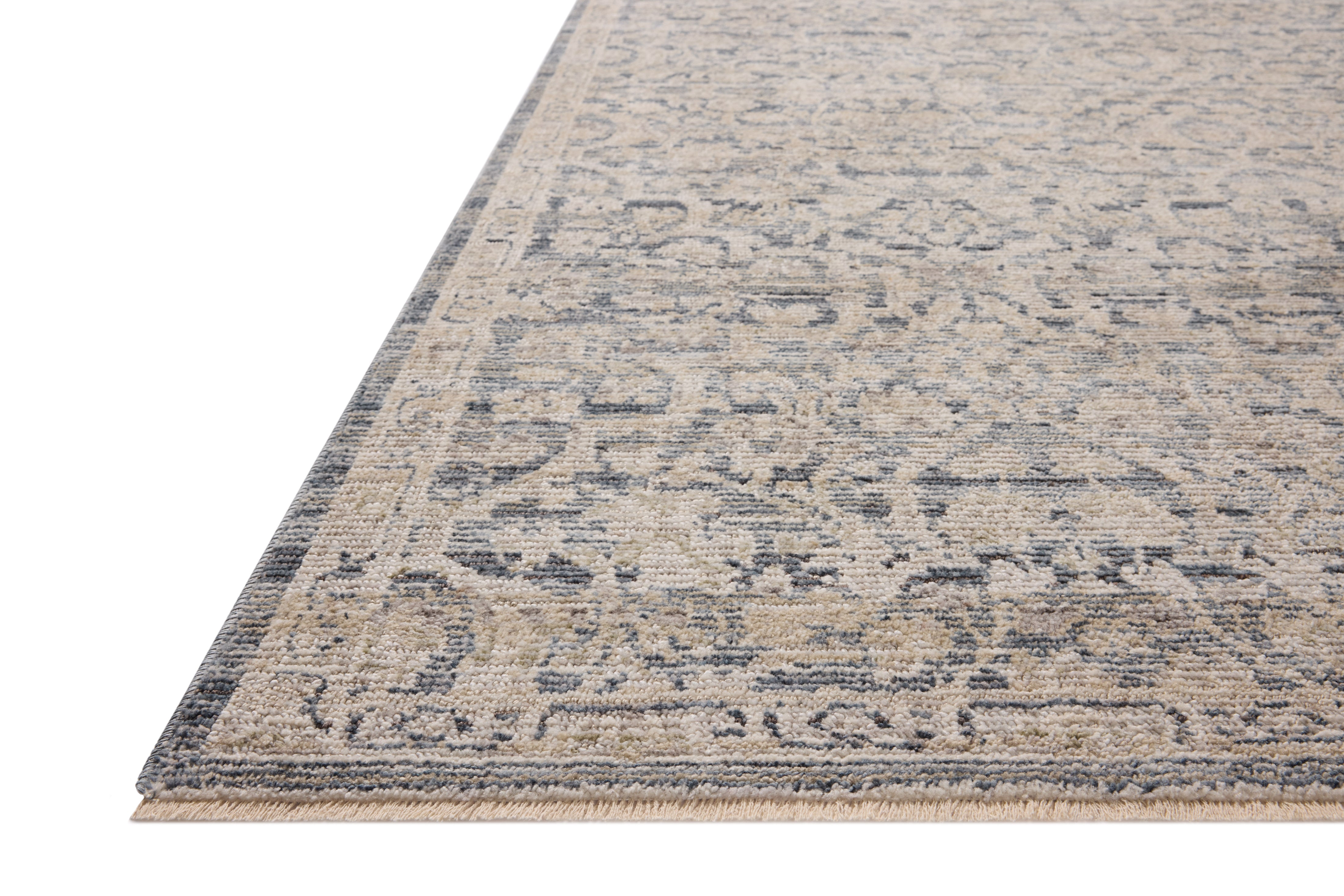 Loloi Milena Denim / Natural Rug RUGS - synthetic Loloi