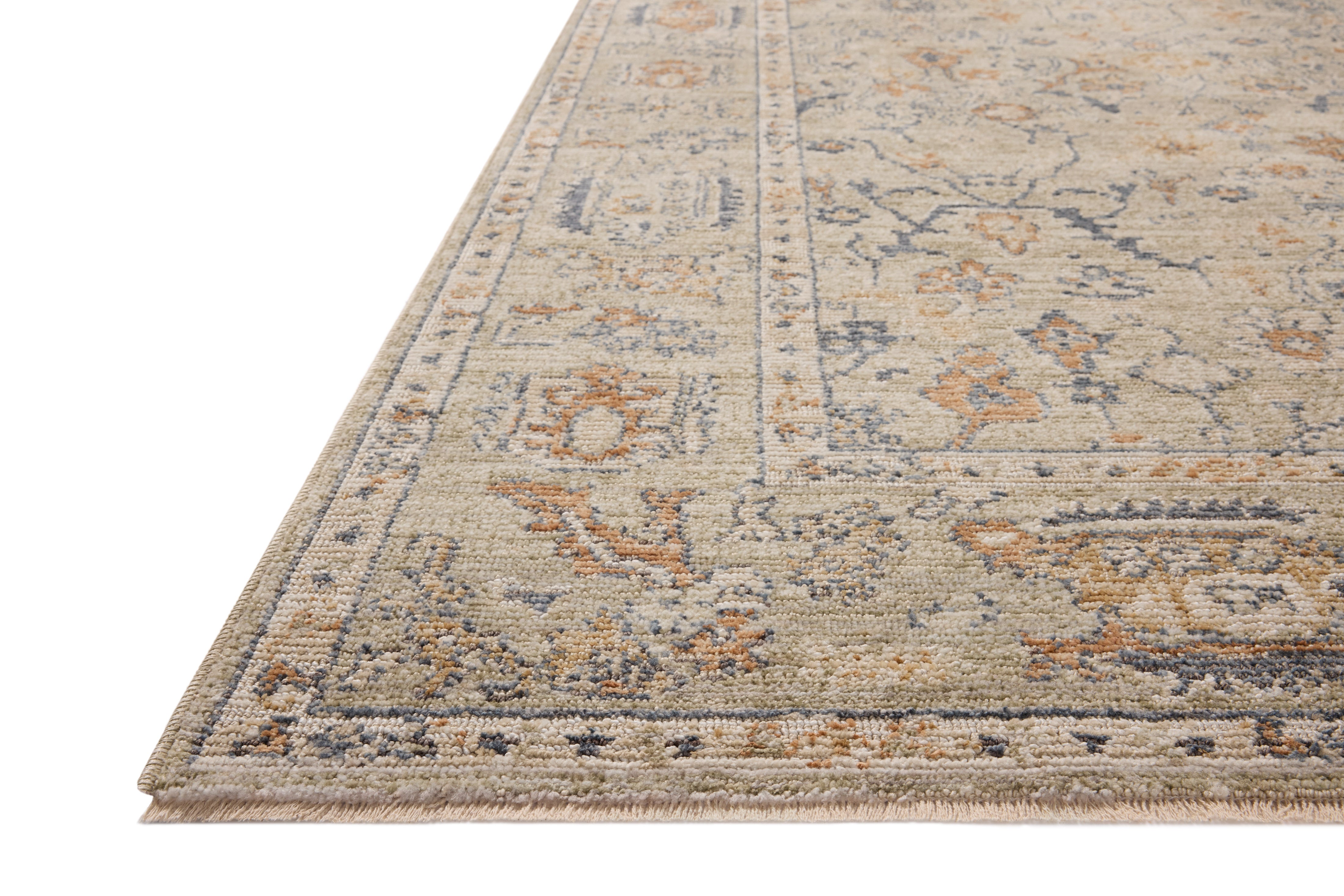 Loloi Milena Sage / Multi Rug RUGS - synthetic Loloi 18" x 18"
