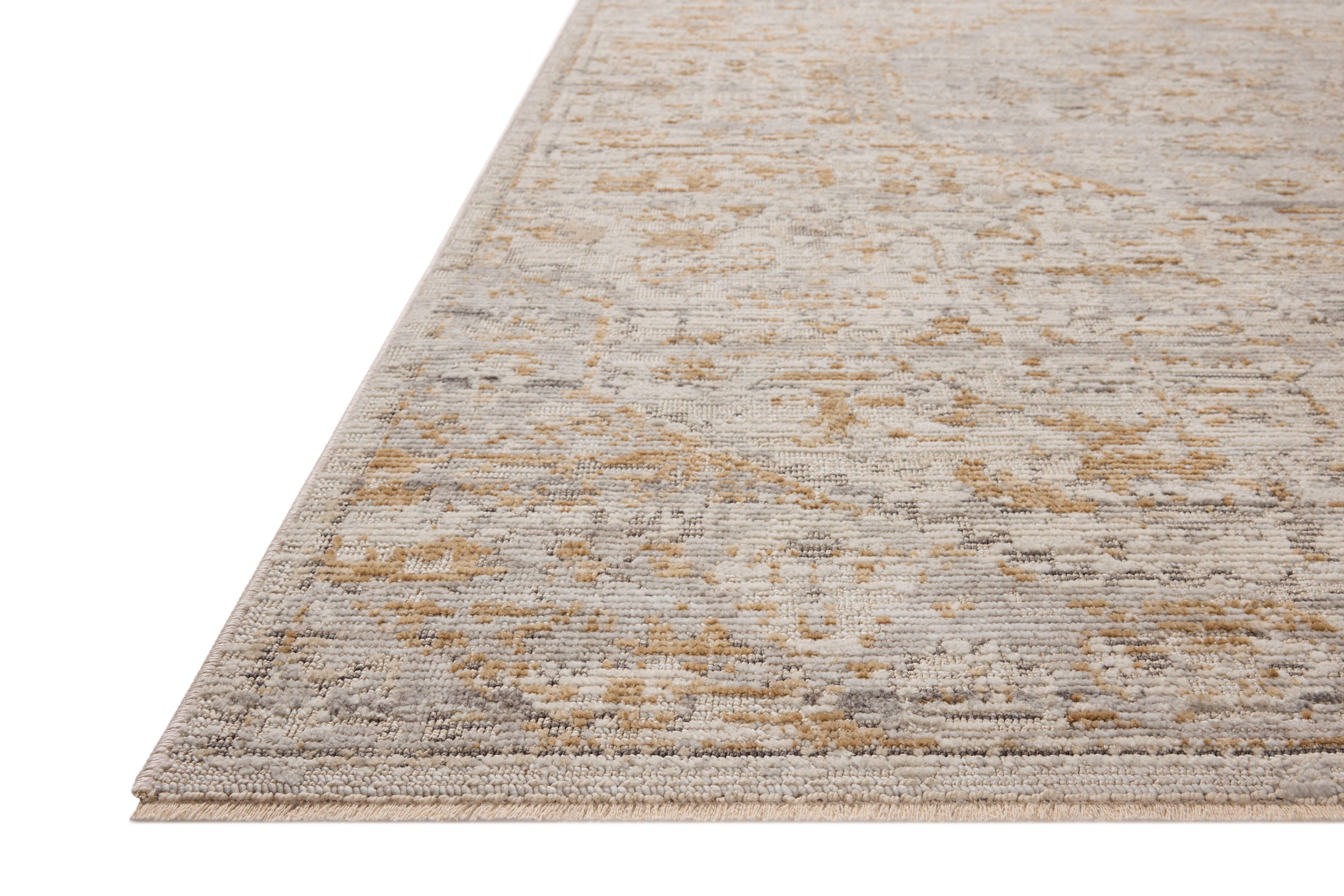 Loloi Milena Ivory / Ochre Rug RUGS - synthetic Loloi