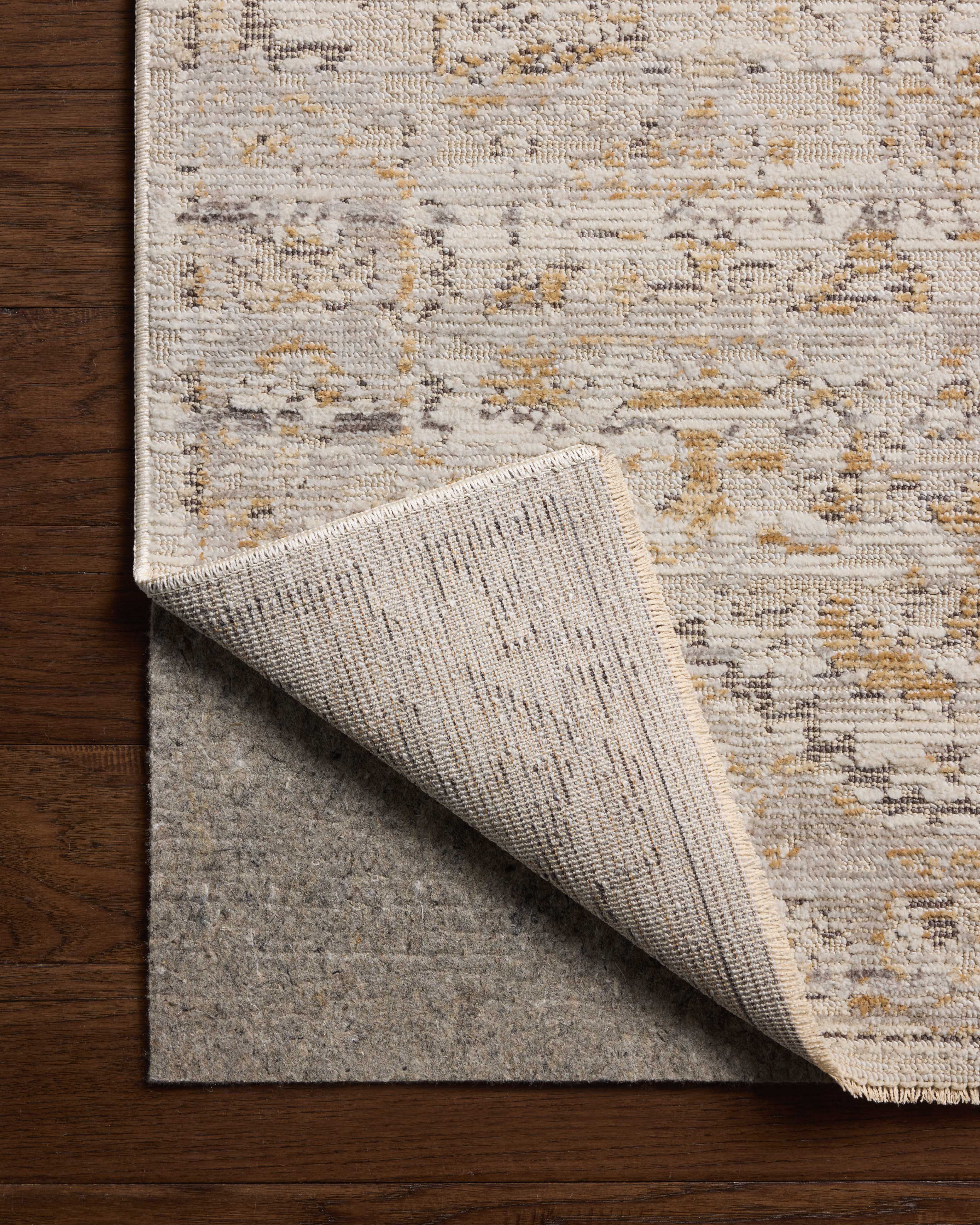 Loloi Milena Ivory / Ochre Rug RUGS - synthetic Loloi