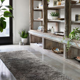 Loloi Mila Shag Charcoal Rug RUGS - synthetic Loloi