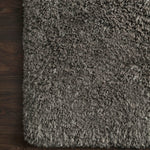 Loloi Mila Shag Charcoal Rug RUGS - synthetic Loloi