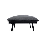 Mylene Outdoor Ottoman Furniture - Ottomans Moe's Furniture Grey