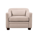 Aaren Accent Chair Furniture - Accent Chairs Moe's Furniture Beige