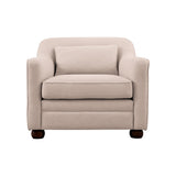 Aaren Accent Chair Furniture - Accent Chairs Moe's Furniture Beige