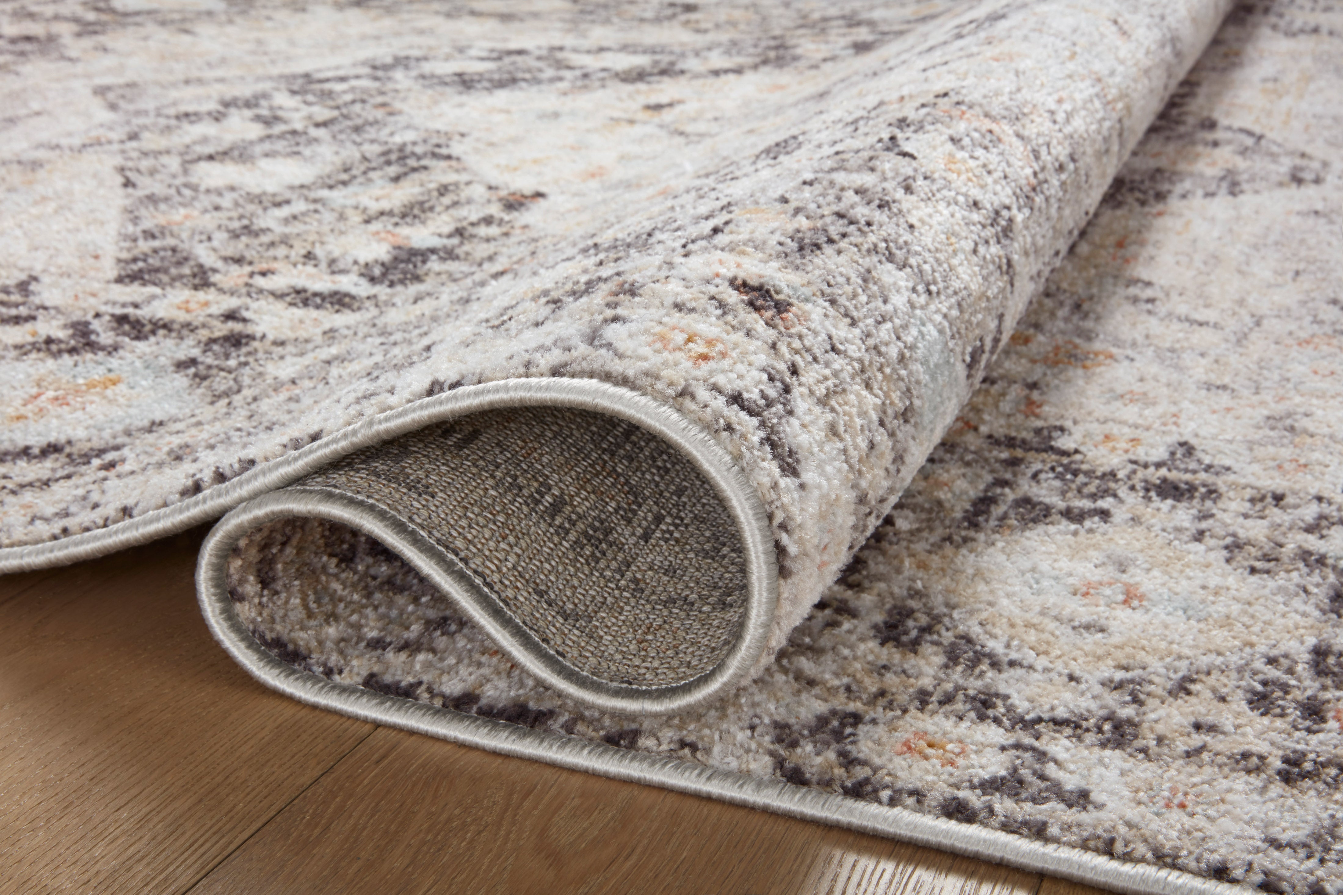 Loloi Monroe Charcoal / Multi Rug 0-RUGS-patterned Loloi