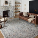 Loloi Monroe Sky / Gold Rug 0-RUGS-patterned Loloi