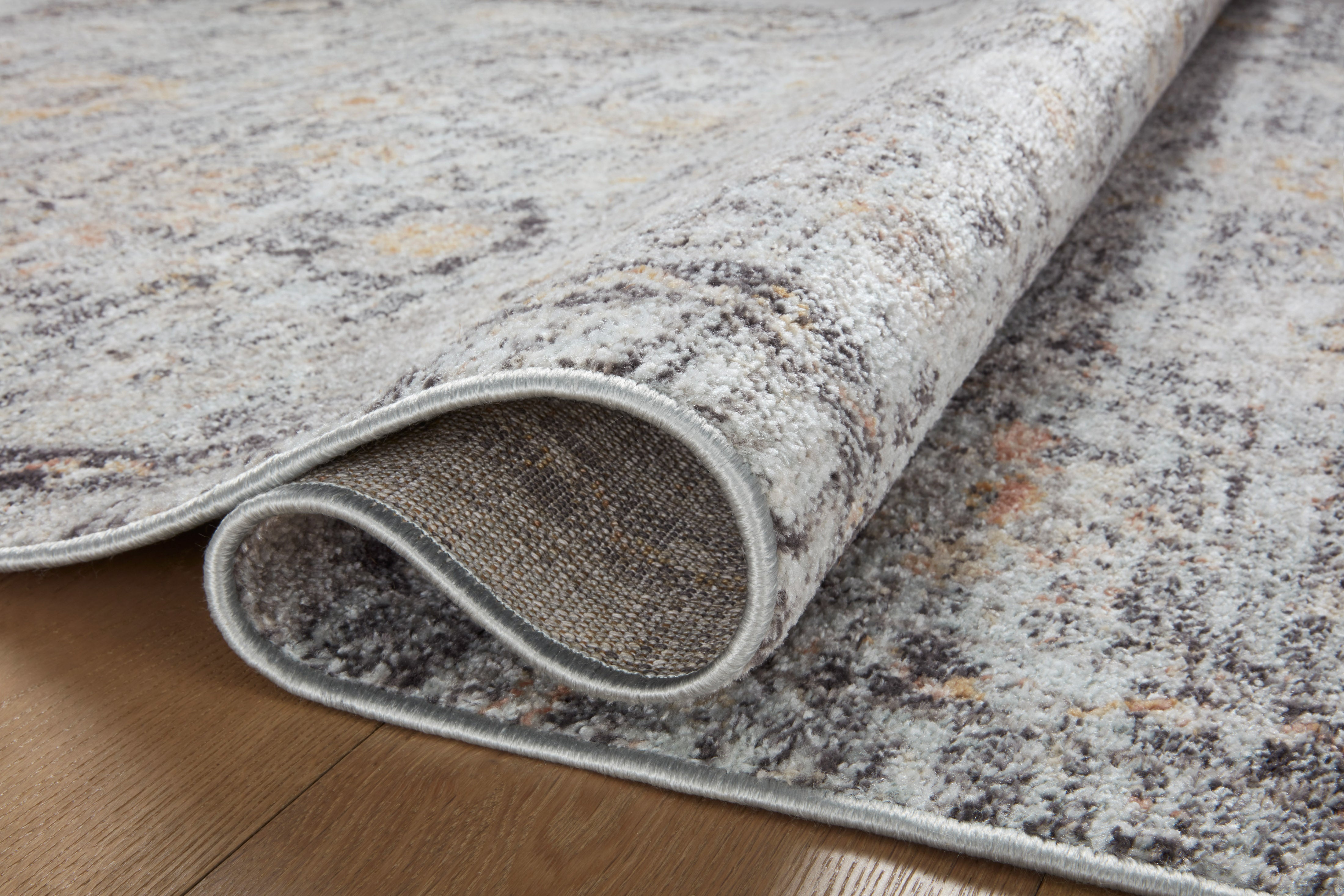 Loloi Monroe Sky / Gold Rug 0-RUGS-patterned Loloi