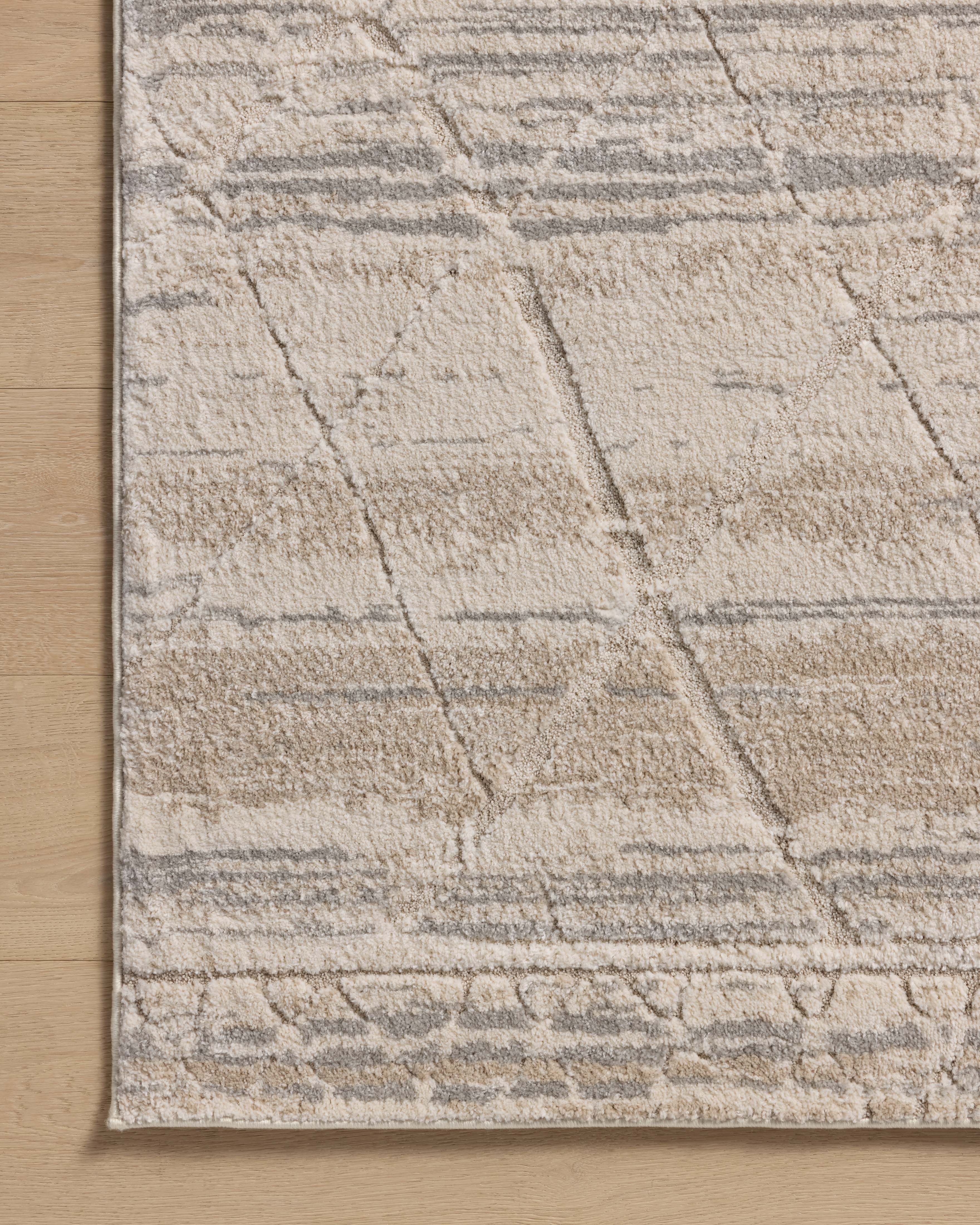Amber Lewis x Loloi Monty Ivory / Natural RUGS - patterned Loloi