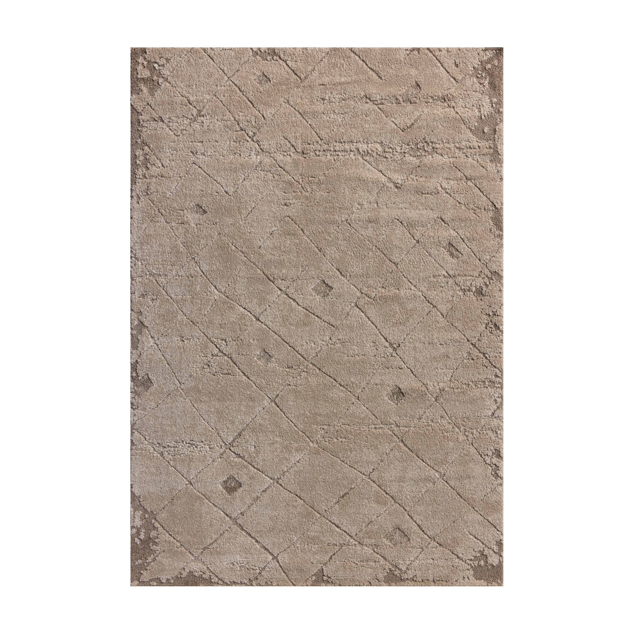 Amber Lewis x Loloi Monty Beige / Natural Rug RUGS - synthetic Loloi 18" x 18"