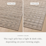 Amber Lewis x Loloi Monty Pebble / Beige RUGS - patterned Loloi