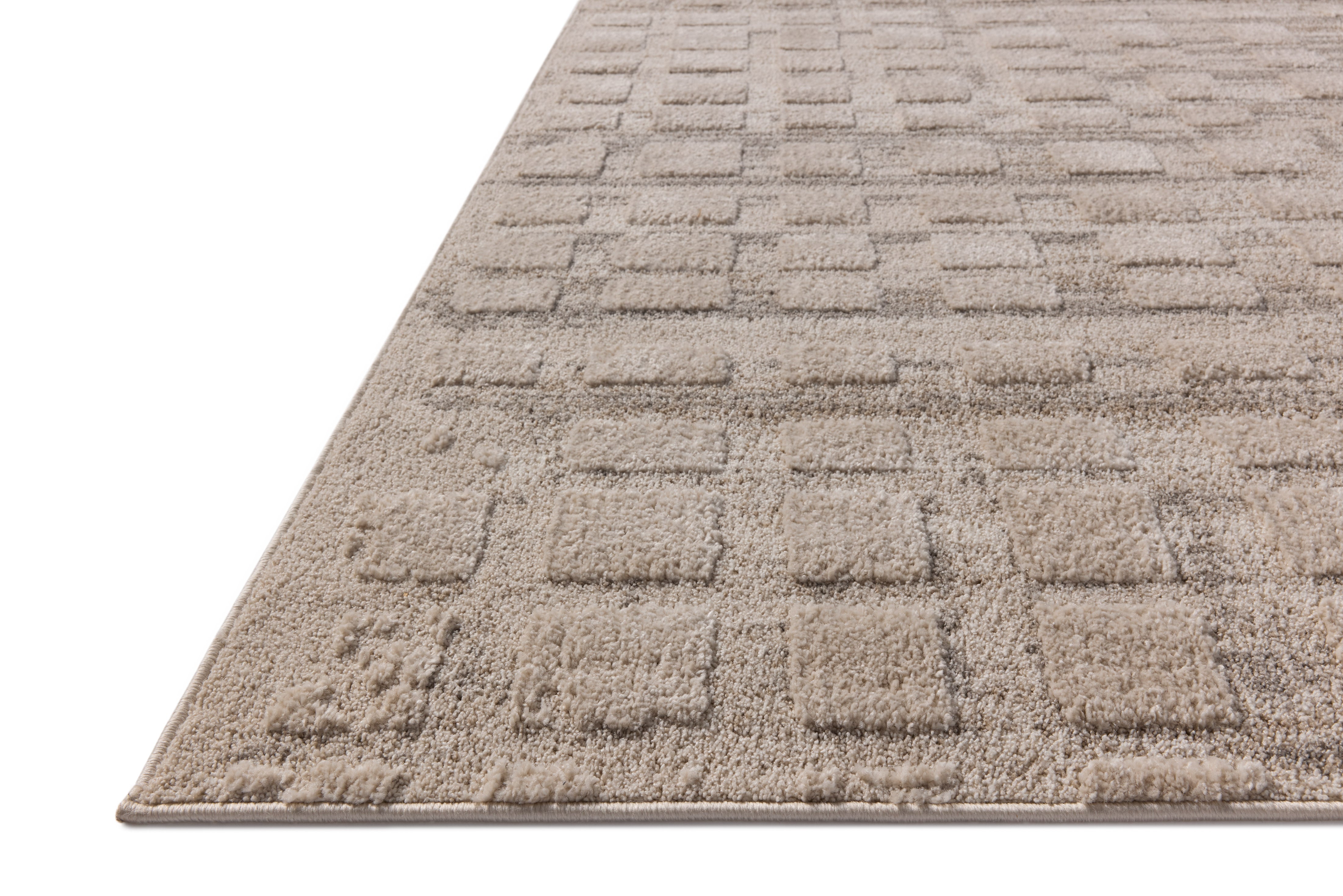 Amber Lewis x Loloi Monty Pebble / Beige RUGS - patterned Loloi
