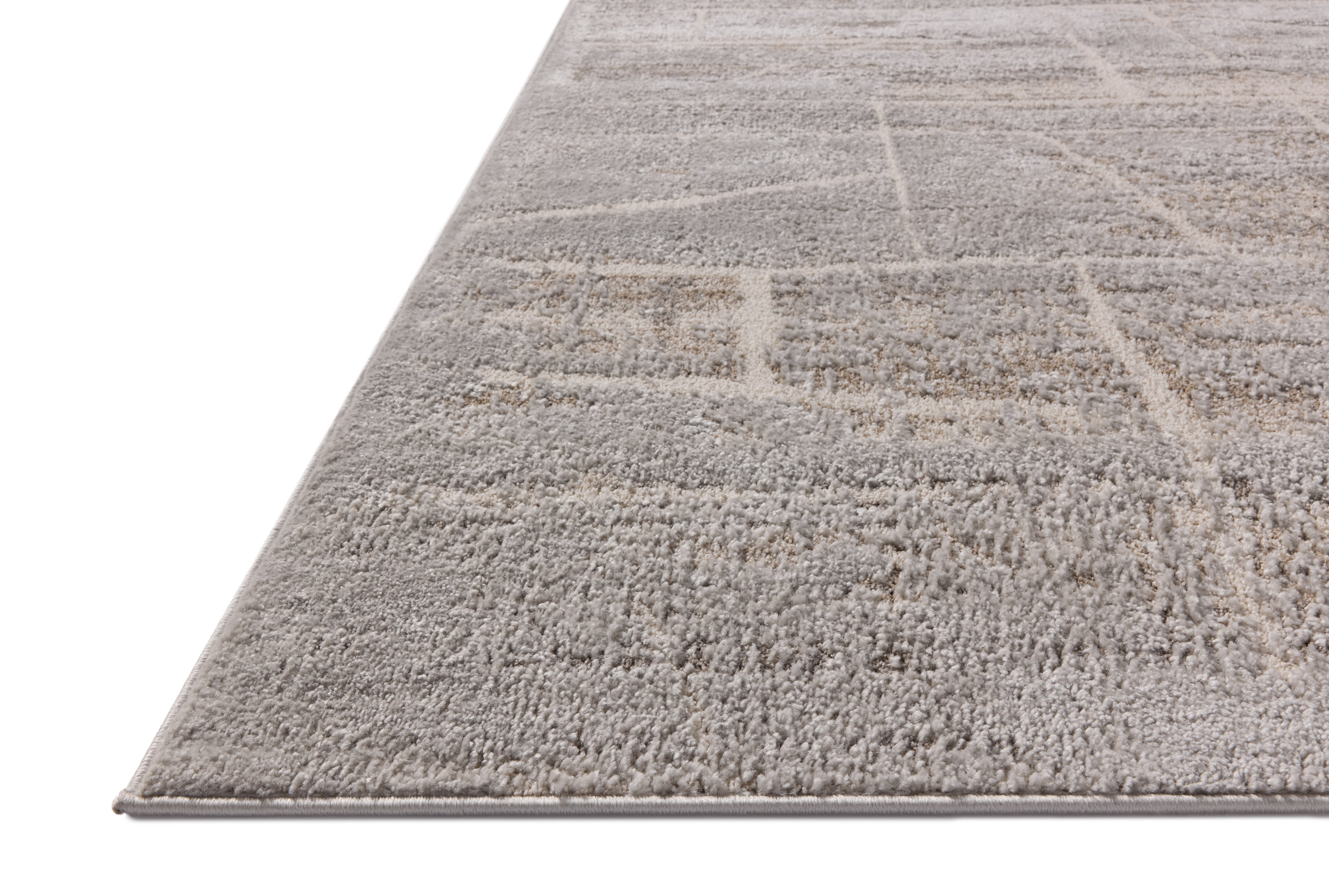 Amber Lewis x Loloi Monty Natural / Mist RUGS - patterned Loloi