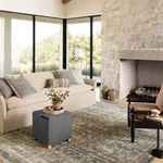 Amber Lewis x Loloi Navy / Sand Rug RUGS - synthetic Loloi