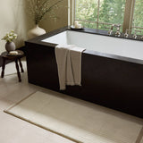 Chris Loves Julia x Loloi Marvin Ivory / Neutral Bath Mat - Rug & Weave