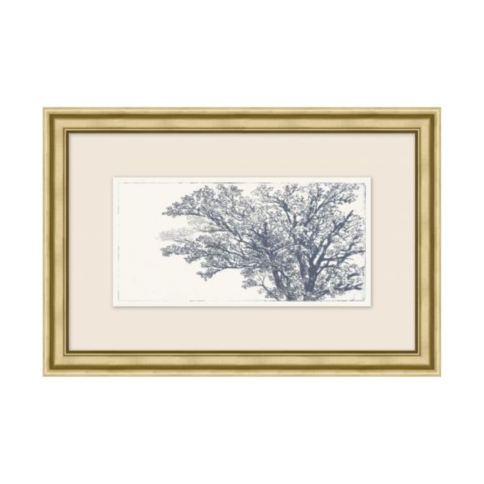 "Muted Tree" Framed Art Print