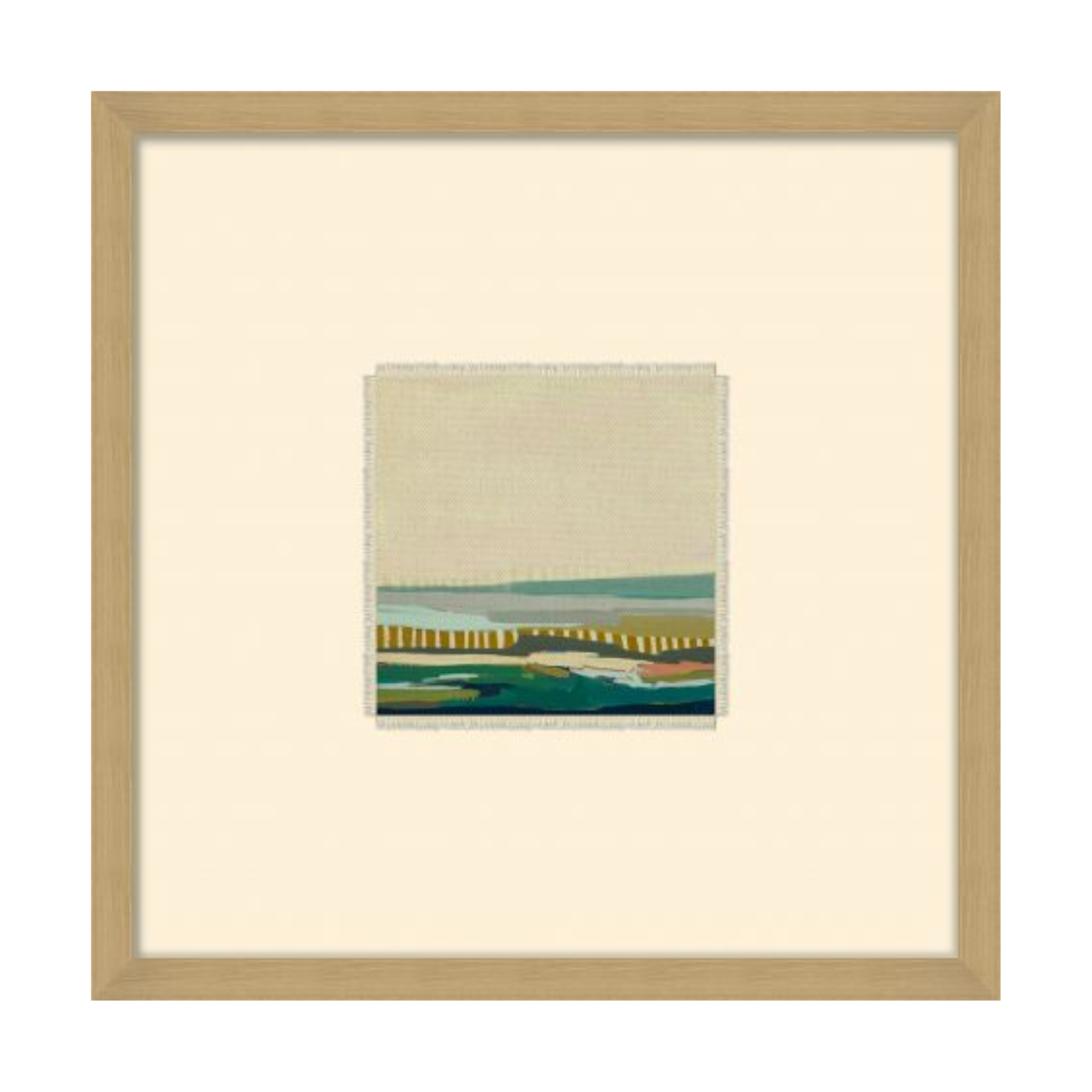 "Coastal Marshlands I" Framed Art Print