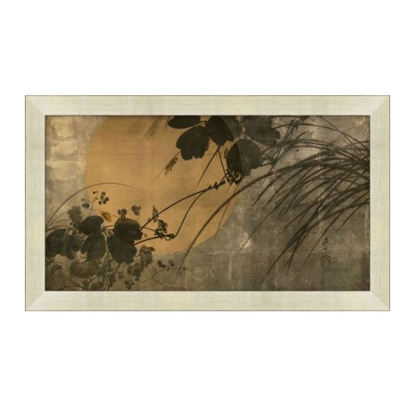 "Sunset Botanicals II" Framed Art Print