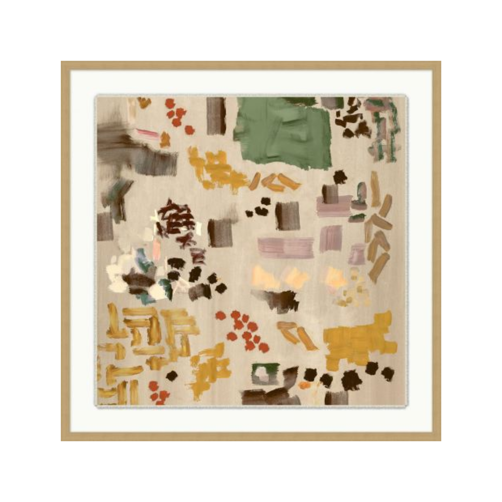 "Earth Pieces IV" Framed Art Print ARTWORK - framed print Wendover Art Group