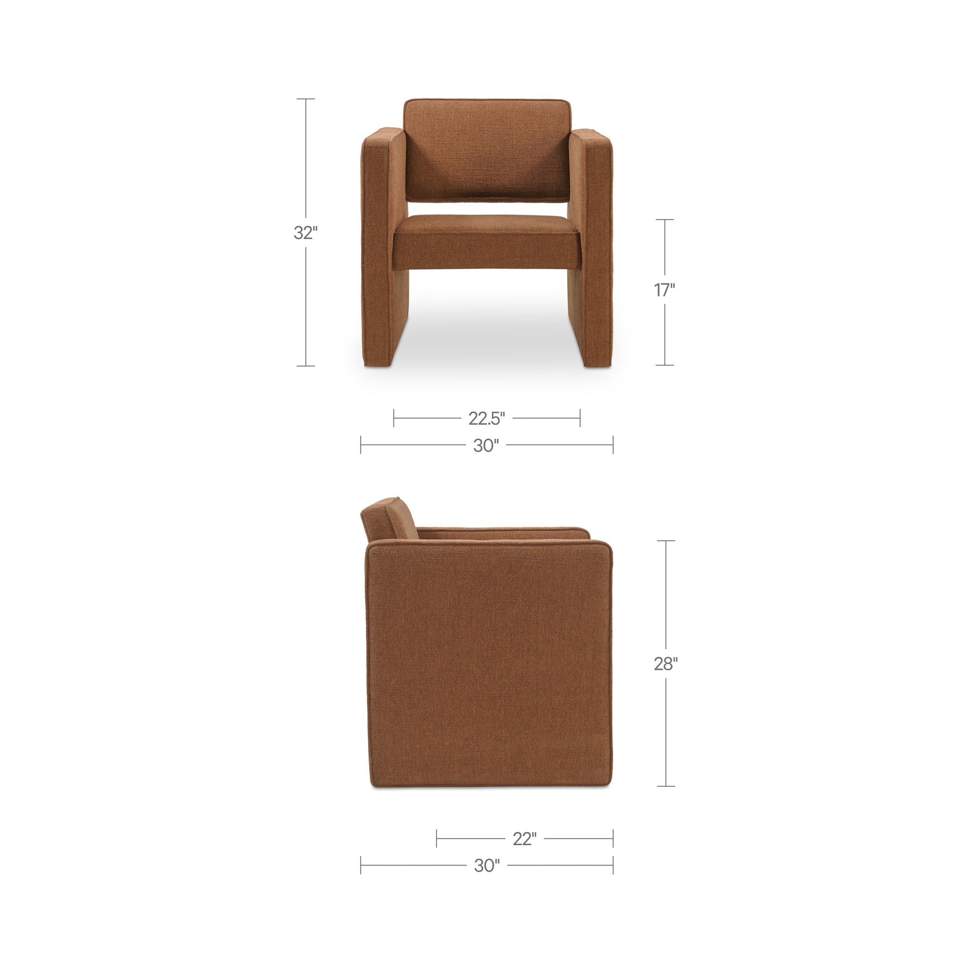 Hugo Accent Chair FURNITURE - accent chair Moe's Furniture