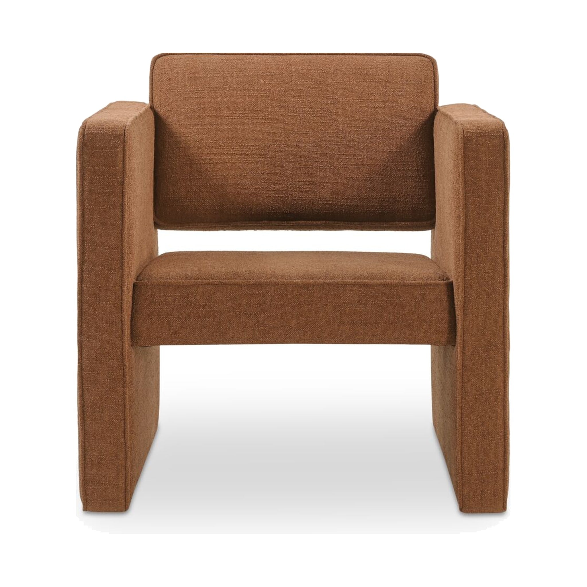 Hugo Accent Chair FURNITURE - accent chair Moe's Furniture Burgundy