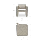 Hugo Accent Chair FURNITURE - accent chair Moe's Furniture