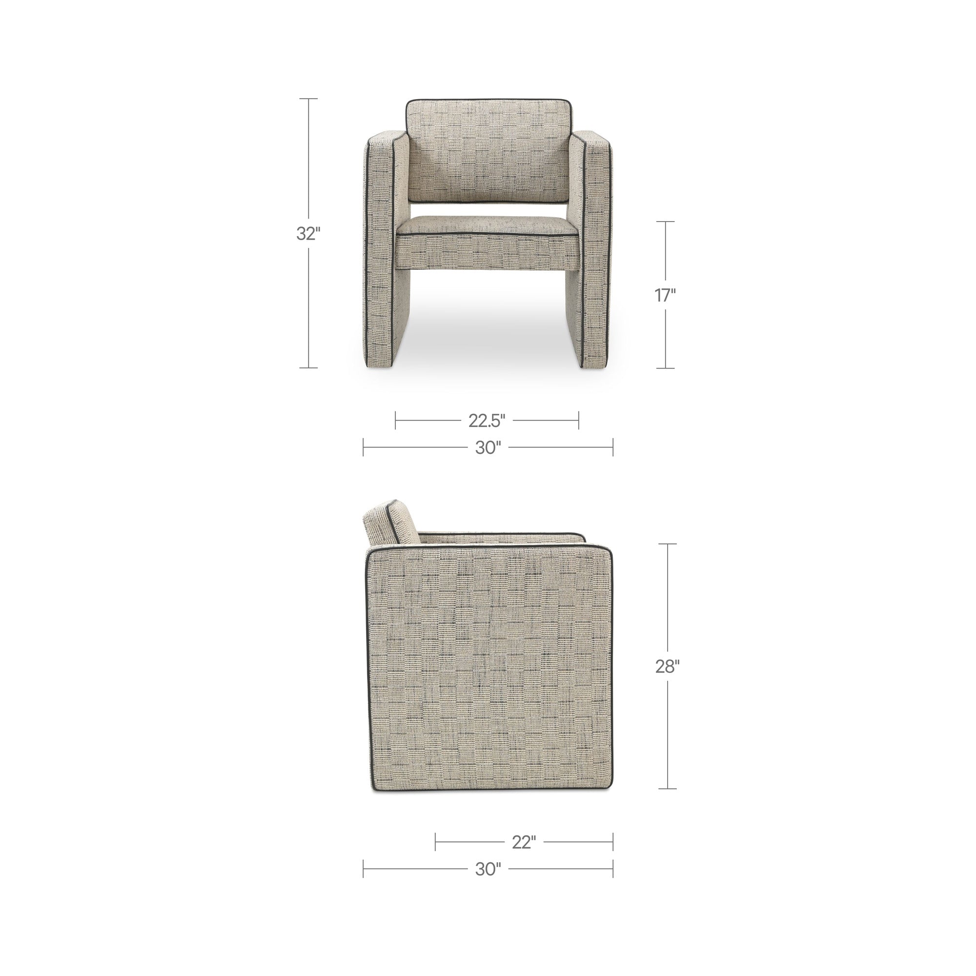 Hugo Accent Chair FURNITURE - accent chair Moe's Furniture