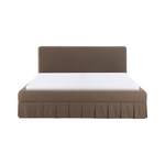 Mallory Bed 13 - FURNITURE - bed Moe's Furniture Queen Brown