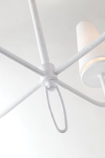 Marcel Chandelier Gesso White - Rug & Weave