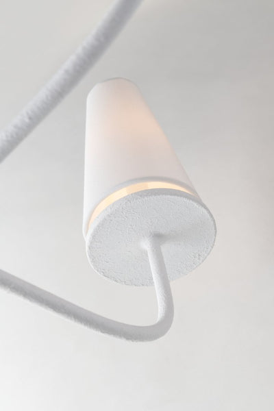 Marcel Chandelier Gesso White - Rug & Weave