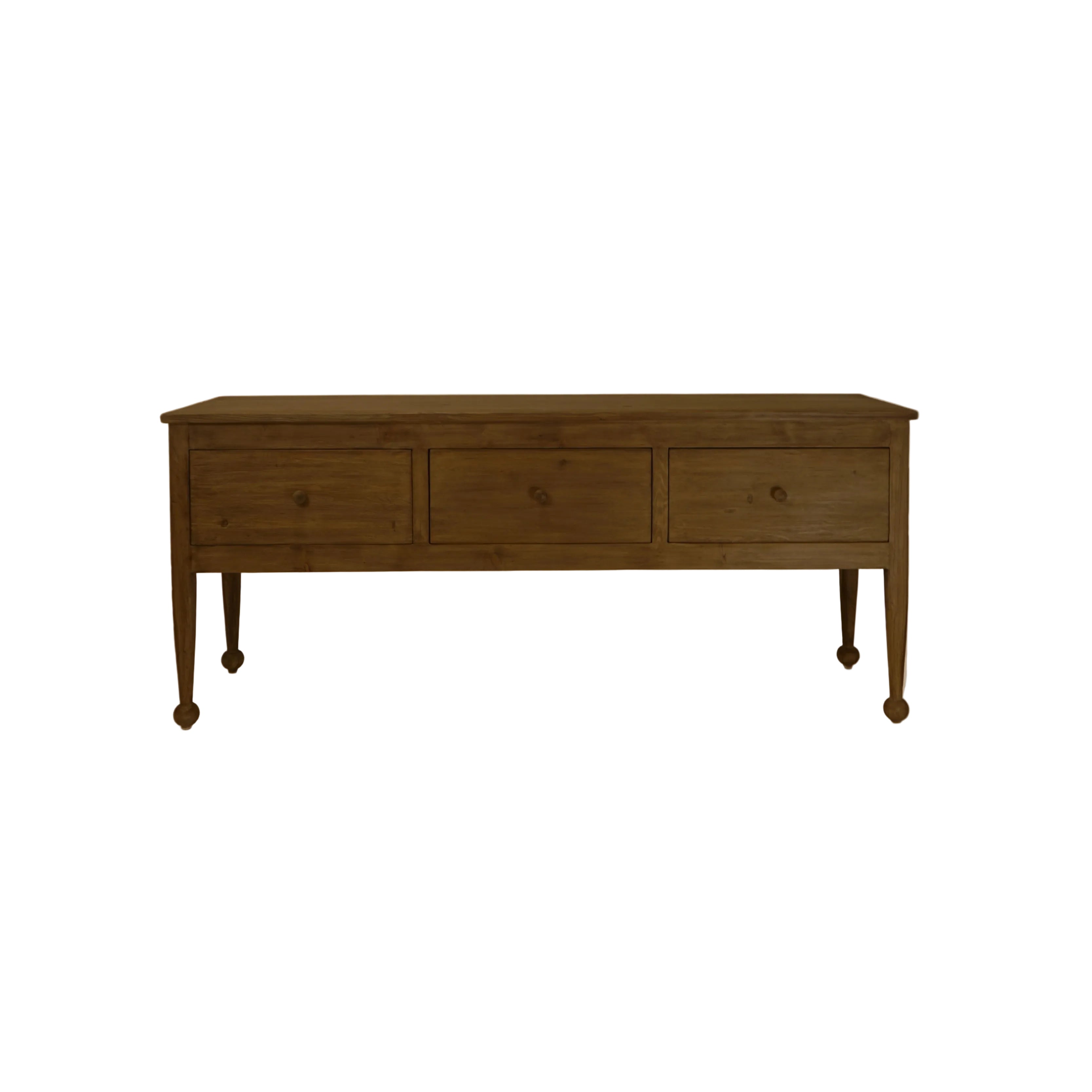 Margot Reclaimed Wood Console Table 21 - FURNITURE - console table Hauer Market Aged Brown