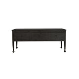Margot Reclaimed Wood Console Table 21 - FURNITURE - console table Hauer Market Carbon Black