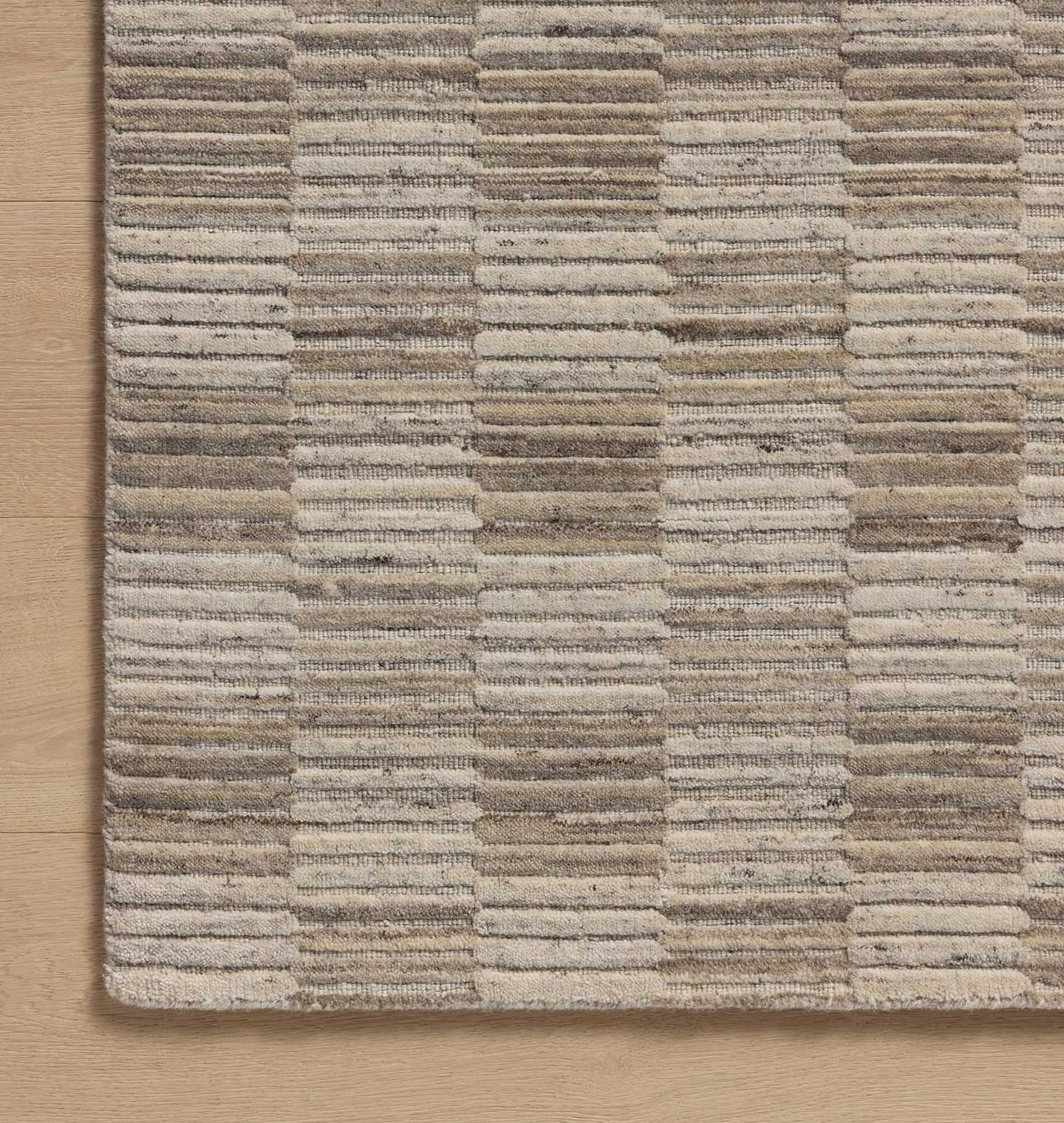 FLOOR MODEL - Amber Lewis x Loloi Marlowe Stone / Fog - 7'9" x 9'9" IN STORE - Rugs Loloi
