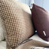 Arthur Gingham Pillow Cover